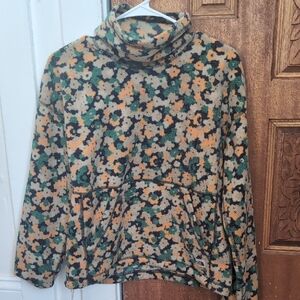Floral Patterned Women's Sweater